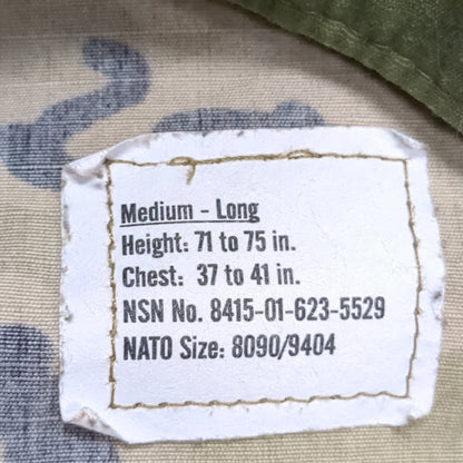 SET of US Army Medium Long Traditional OCP Uniform Top Pants Air Force Used (OCP3- fa17-JUL44)