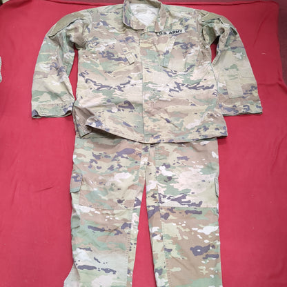 SET of US Army Medium Long Traditional OCP Uniform Top Pants Air Force Good Condition (OCP4- fa16-JUL45)