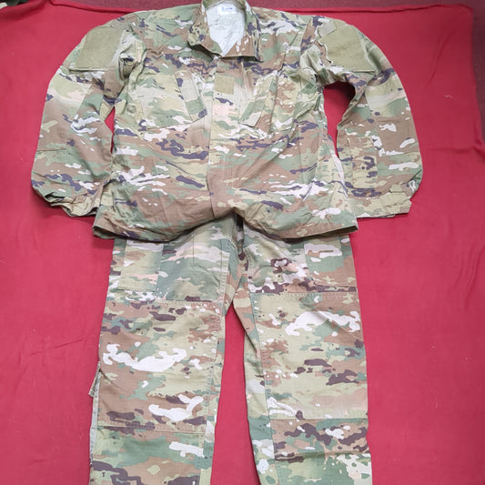 SET of US Army Medium Long Traditional OCP Uniform Top Pants Air Force Used (OCP2- fa18-JUL46)