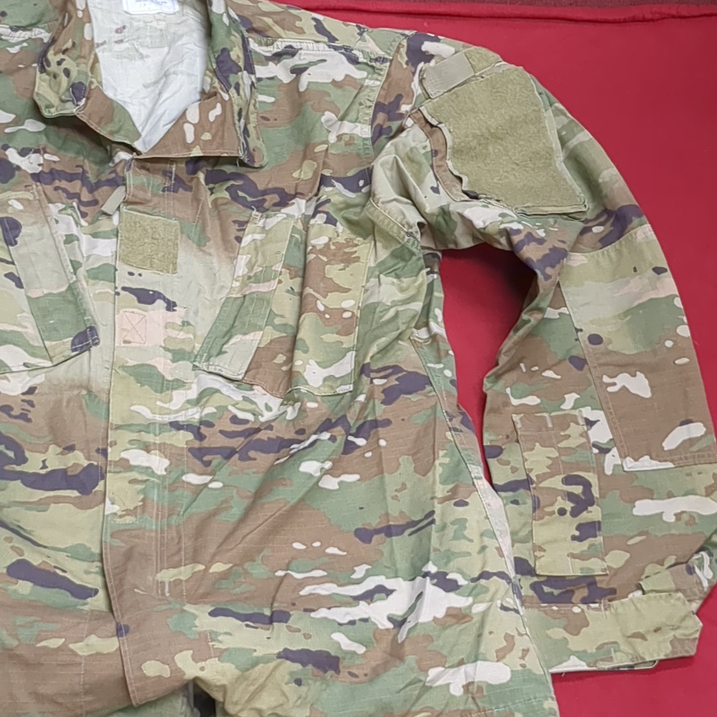 SET of US Army Medium Long Traditional OCP Uniform Top Pants Air Force Used (OCP2- fa18-JUL46)