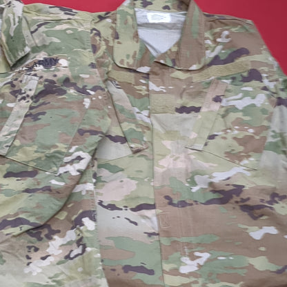 Lot of Two* US Army MEDIUM REGULAR Traditional OCP Uniform Top Air Force Used (fc05-JUL58)