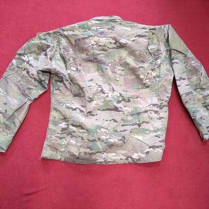 US Army LARGE SHORT Multicam Flame Resistant Frac Uniform Top Shirt (fc04-JUL84)