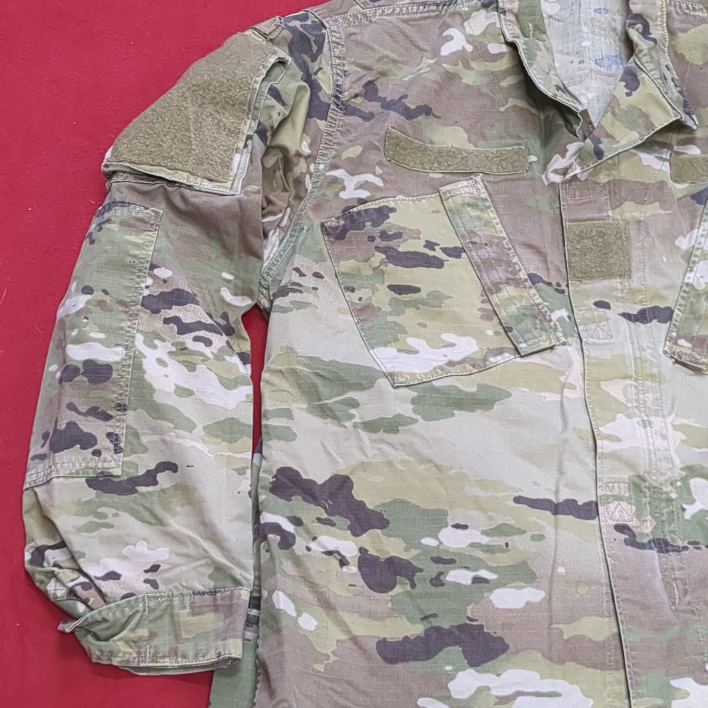 SET of US Army Medium Short Traditional OCP Uniform Top Pants Air Force Used (OCP9- ea05-JUL103)