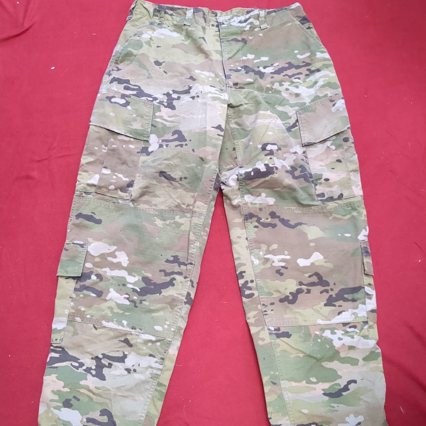 SET of US Army Medium Short Traditional OCP Uniform Top Pants Air Force Used (OCP9- ea05-JUL104)