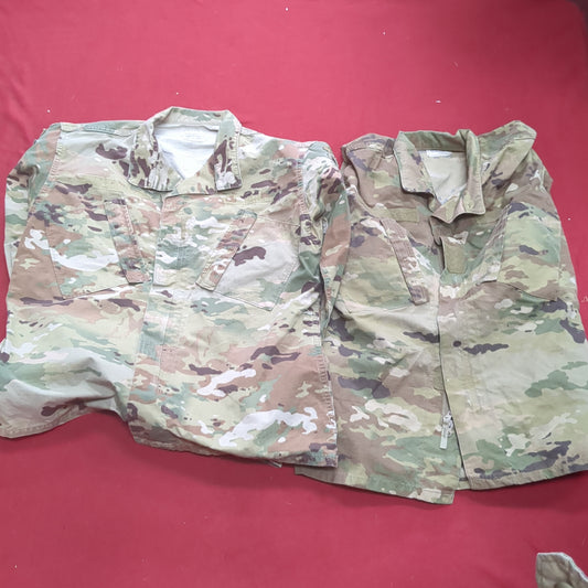 US Army MEDIUM REGULAR Multicam OCP Uniform Traditional Top Used (OCP9- ea05-JUL109)