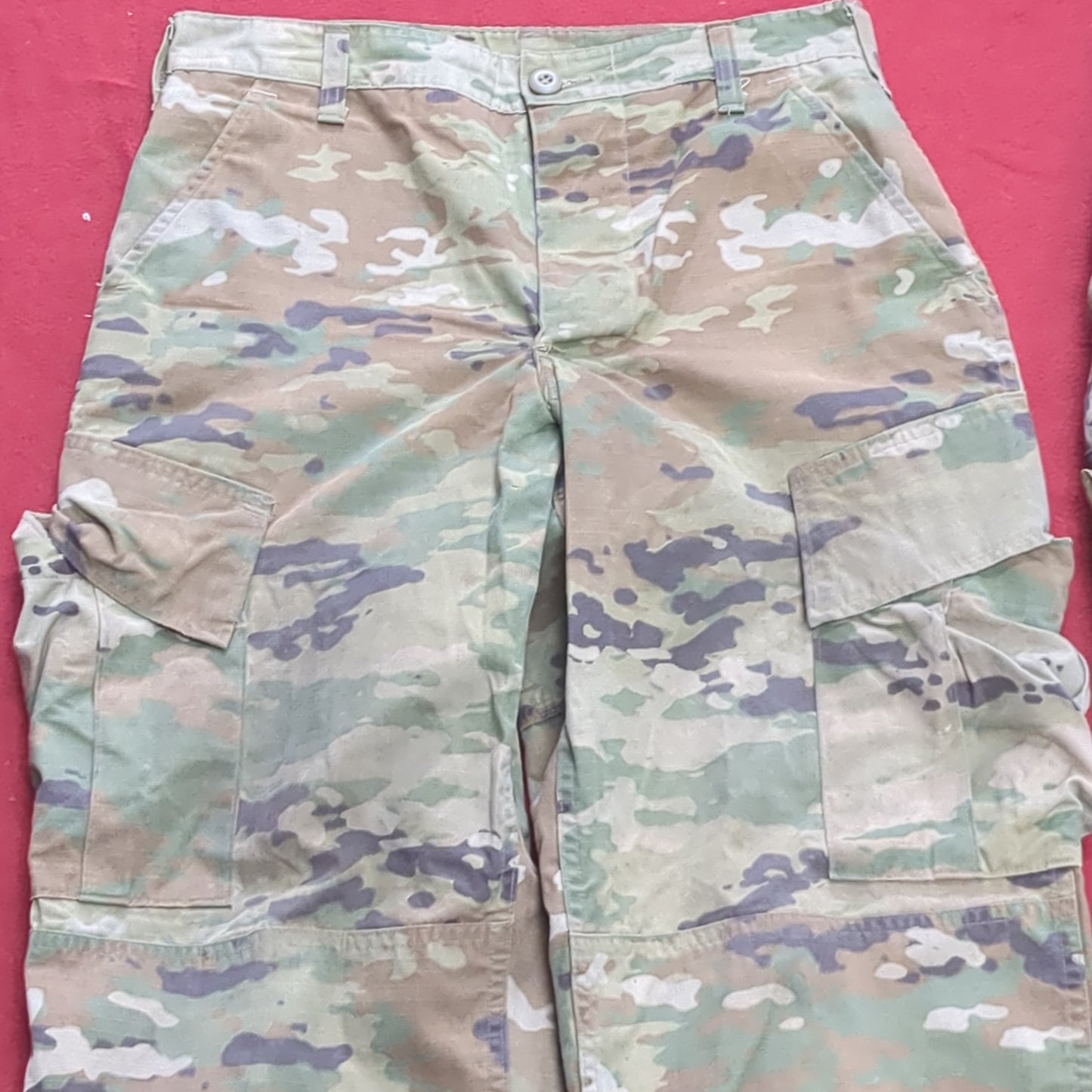 Lot of Two* US Army Small Short Traditional OCP Uniform Pants Air Force Used (OCP11- ea07-JUL117)