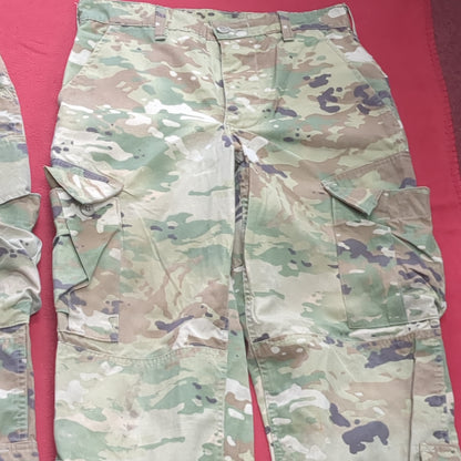 Lot of Two* US Army Small Short Traditional OCP Uniform Pants Air Force Used (OCP11- ea07-JUL117)