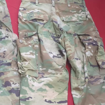 Lot of Two* US Army Small Short Traditional OCP Uniform Pants Air Force Used (OCP11- ea07-JUL117)