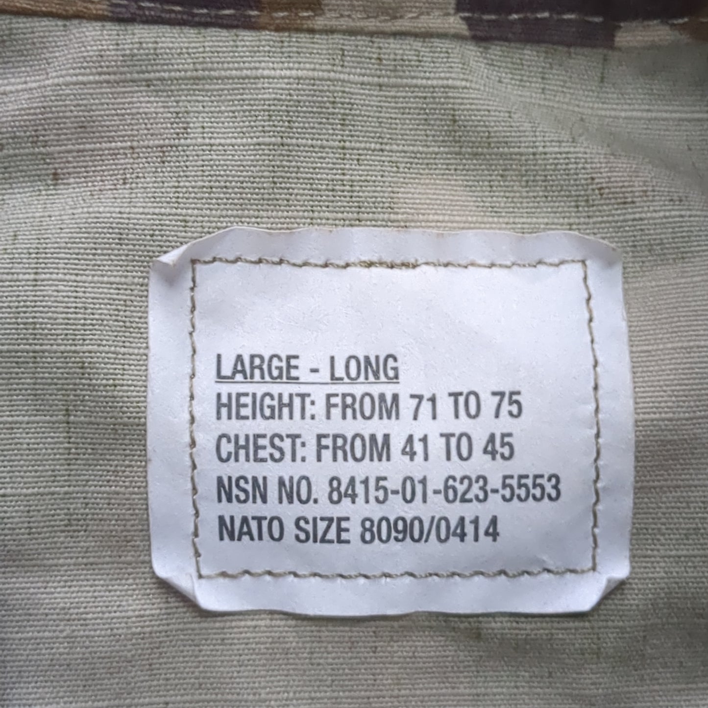 Lot of Two* US Army LARGE LONG Traditional OCP Uniform Top Air Force Good Condition (OCP10- ea06-JUL122)