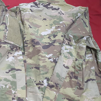 Lot of Two* US Army LARGE LONG Traditional OCP Uniform Top Air Force Used (OCP11- ea07-JUL123)