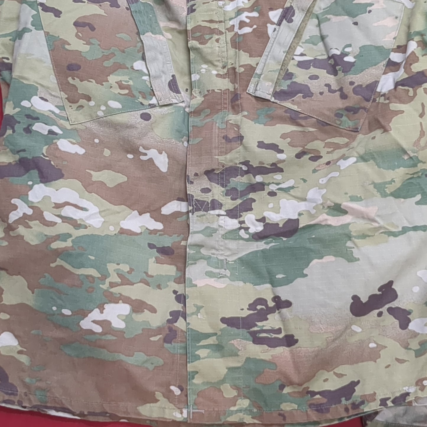 Lot of Two* US Army LARGE LONG Traditional OCP Uniform Top Air Force Used (OCP11- ea07-JUL125)