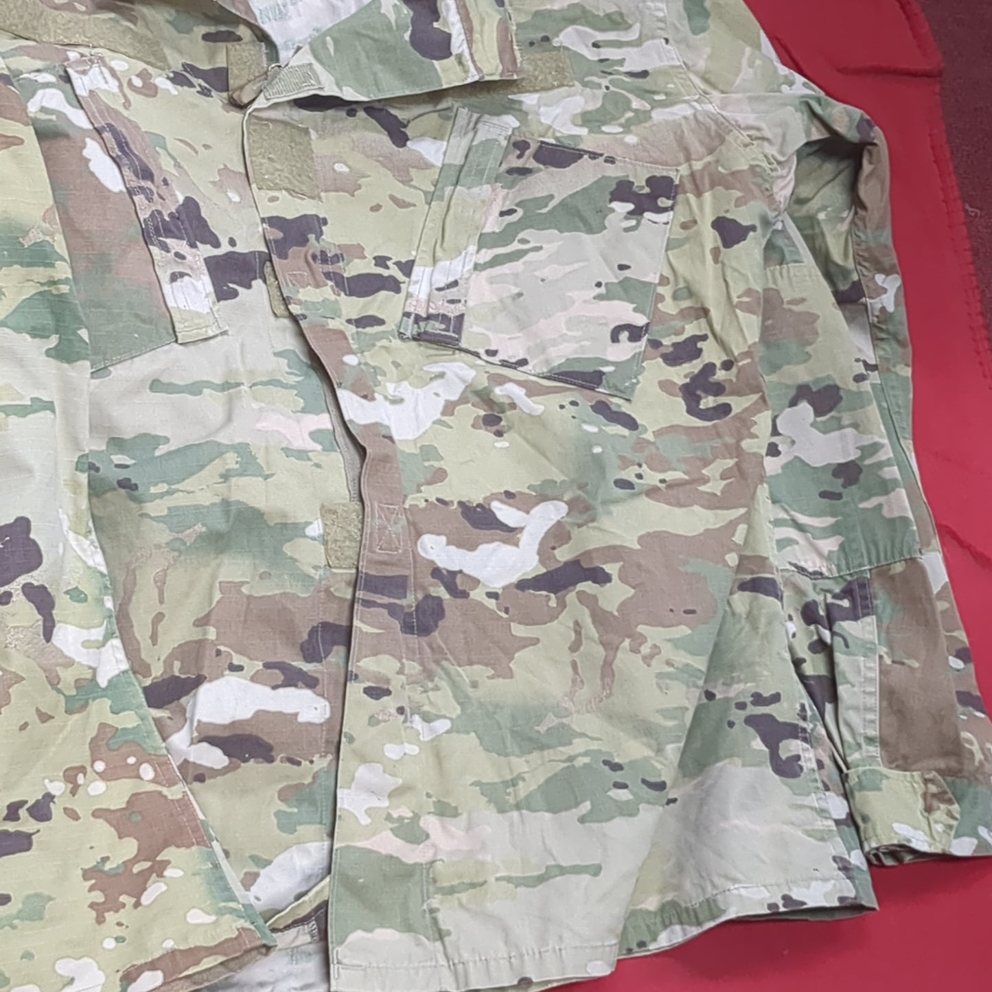 Lot of Two* US Army LARGE LONG Traditional OCP Uniform Top Air Force Used (OCP11- ea07-JUL126)