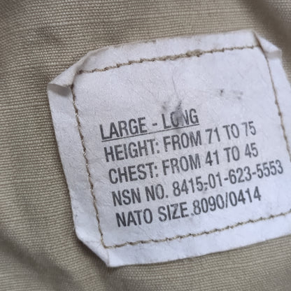 Lot of Two* US Army LARGE LONG Traditional OCP Uniform Top Air Force Used (OCP11- ea07-JUL126)