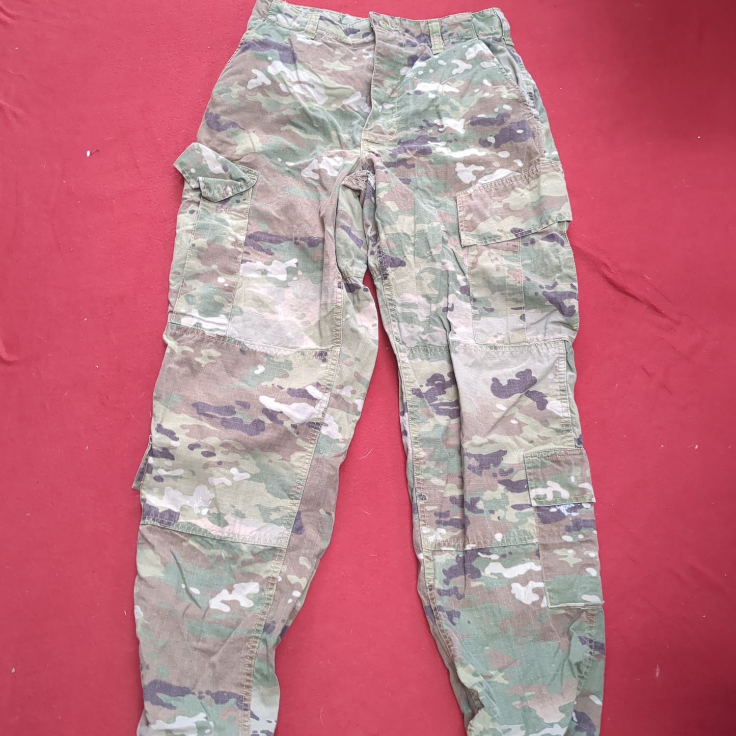 SET of Small Regular Deployment Multicam OCP Uniform FRAC Top Pants Used (OCP10- ea06-JUL135)