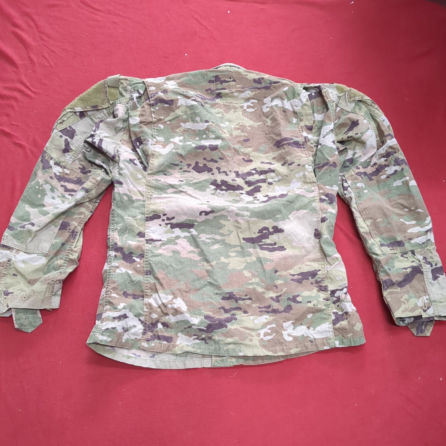 SET of Small Regular Deployment Multicam OCP Uniform FRAC Top Pants Used (OCP10- ea06-JUL135)