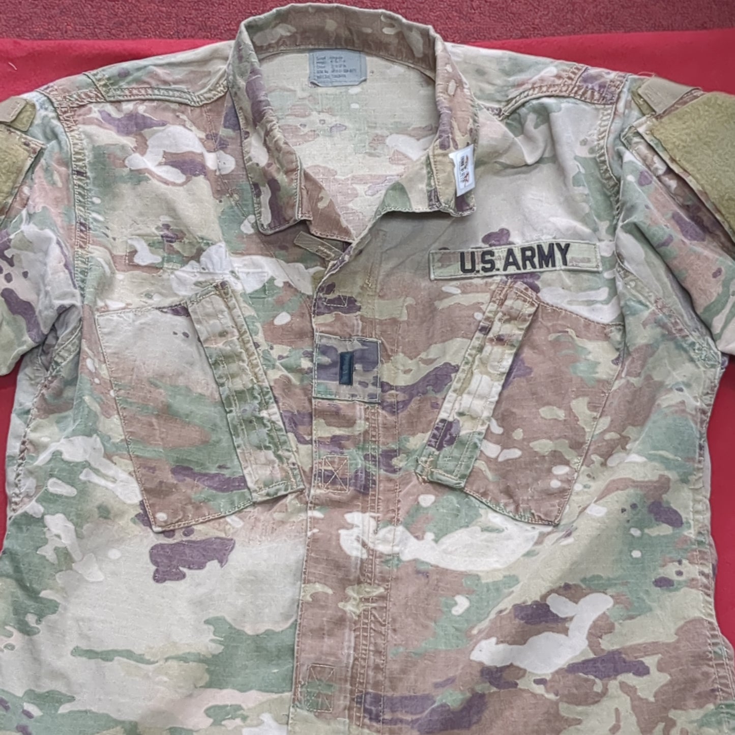 SET of Small Regular Deployment Multicam OCP Uniform FRAC Top Pants Good Condition (OCP10- ea06-JUL136)