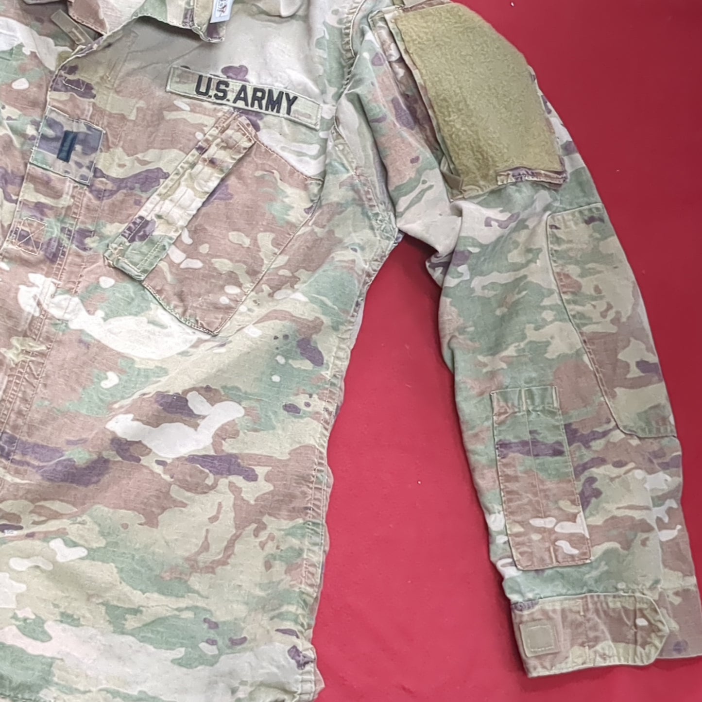 SET of Small Regular Deployment Multicam OCP Uniform FRAC Top Pants Good Condition (OCP10- ea06-JUL136)