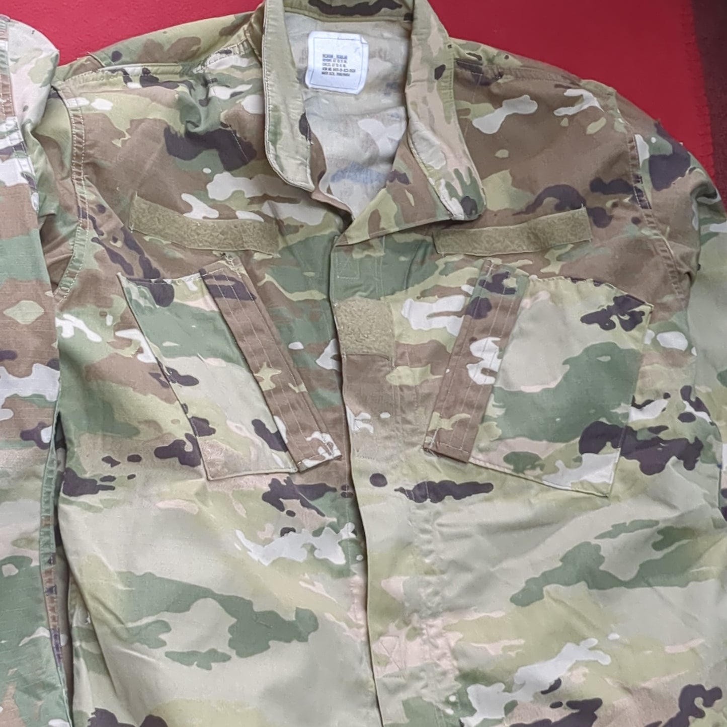 US Army MEDIUM REGULAR Traditional OCP Uniform Top Air Force Good Condition (OCP9- ea05-JUL142)