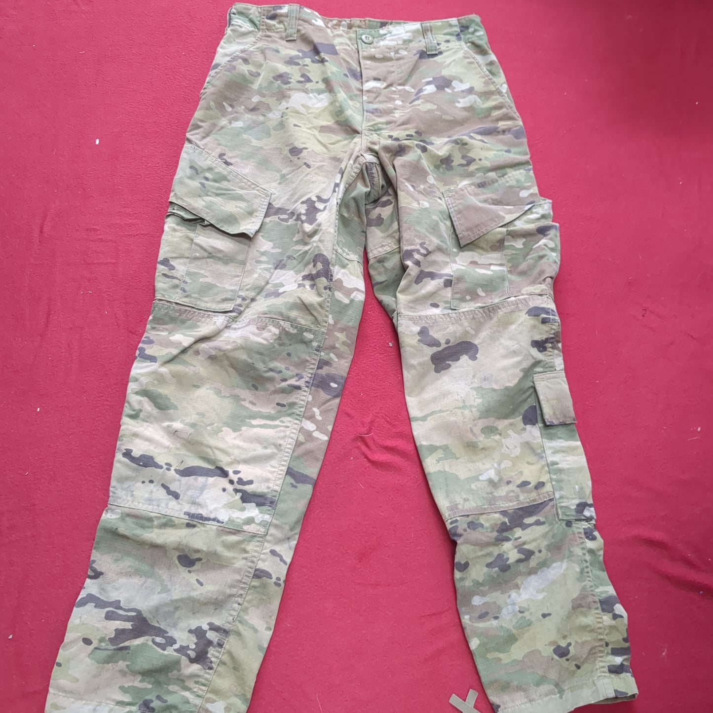 SET of US Army Small Short Traditional OCP Uniform Top Pants Air Force Good Condition (OCP10- ea06-JUL144)