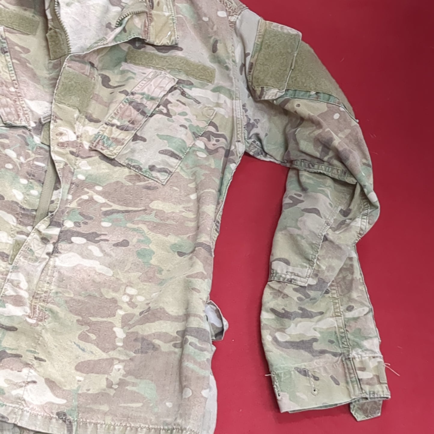 SET of US Army SMALL LONG Multicam Uniform FRAC Top Pants (ocp12- ea08-JUL151)