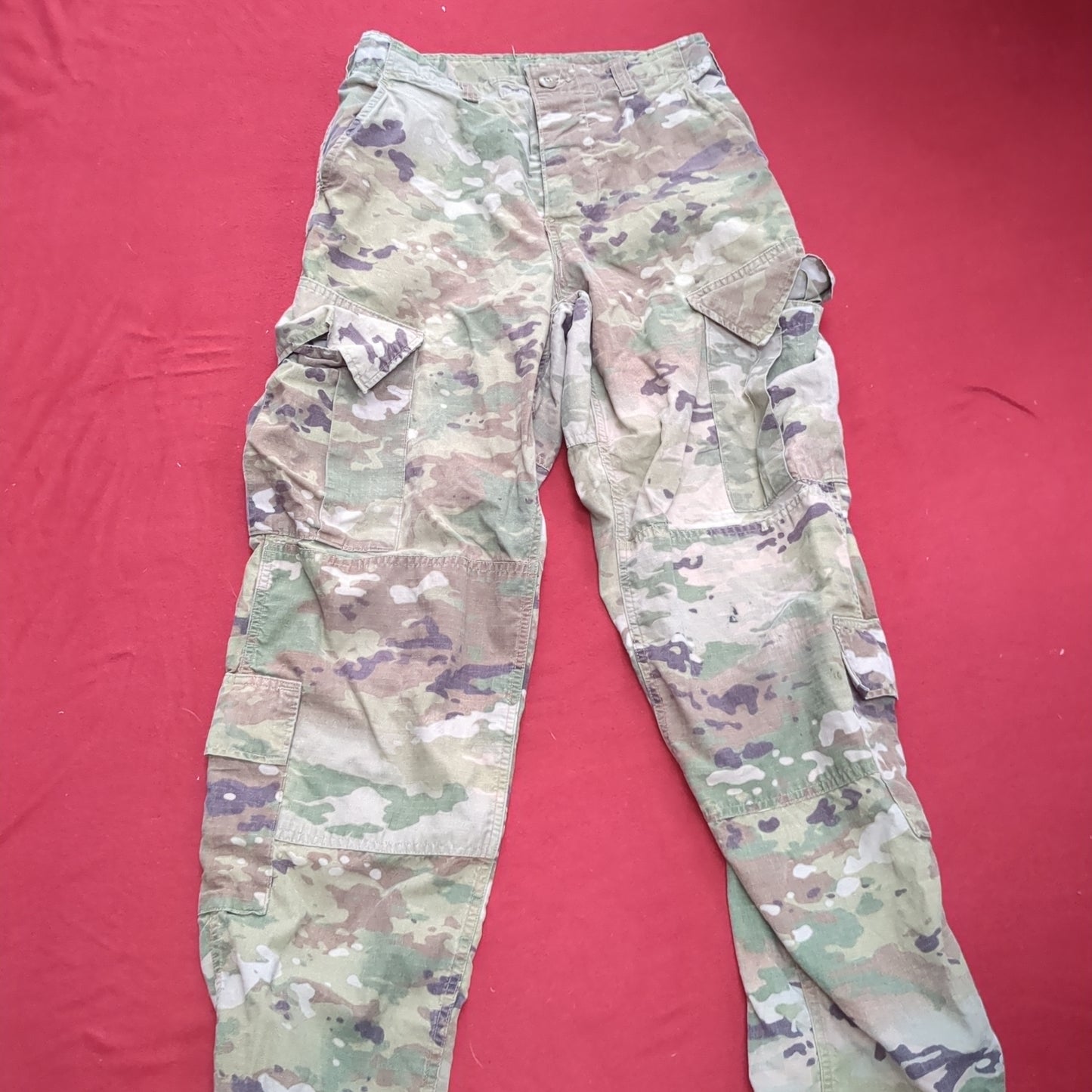 SET of US Army SMALL LONG Multicam Uniform FRAC Top Pants (ocp12- ea08-JUL151)