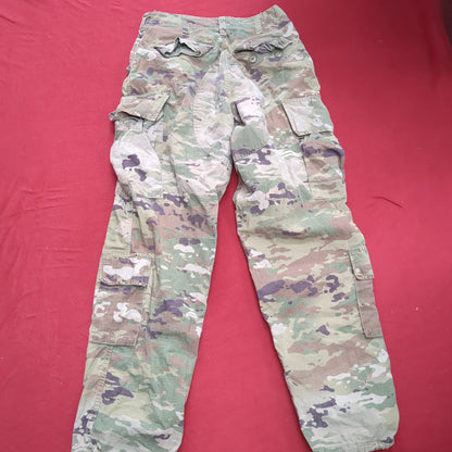 SET of US Army SMALL LONG Multicam Uniform FRAC Top Pants (ocp12- ea08-JUL151)