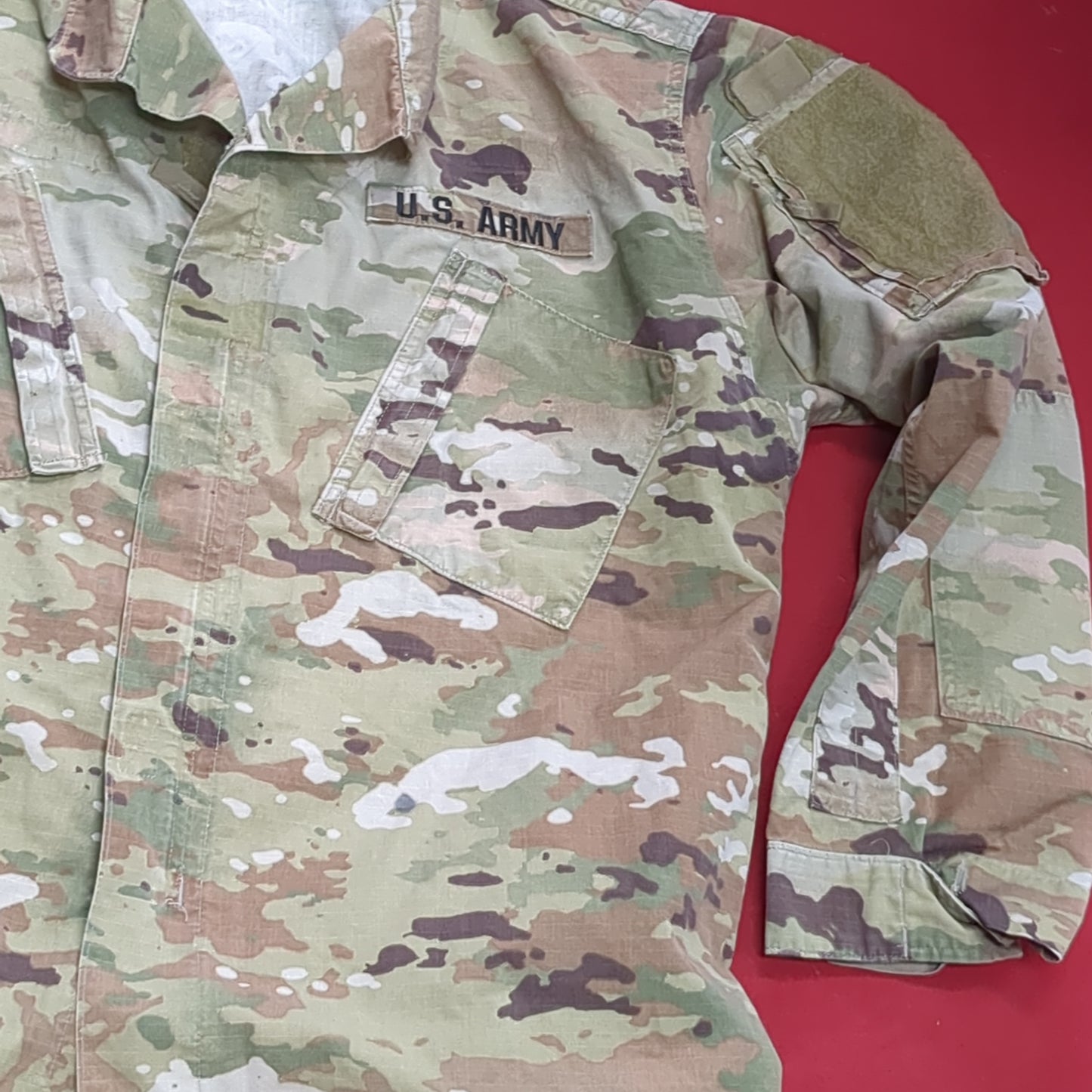 US Army LARGE REGULAR Traditional OCP Uniform Top Air Force Used (ec13-YLU130)