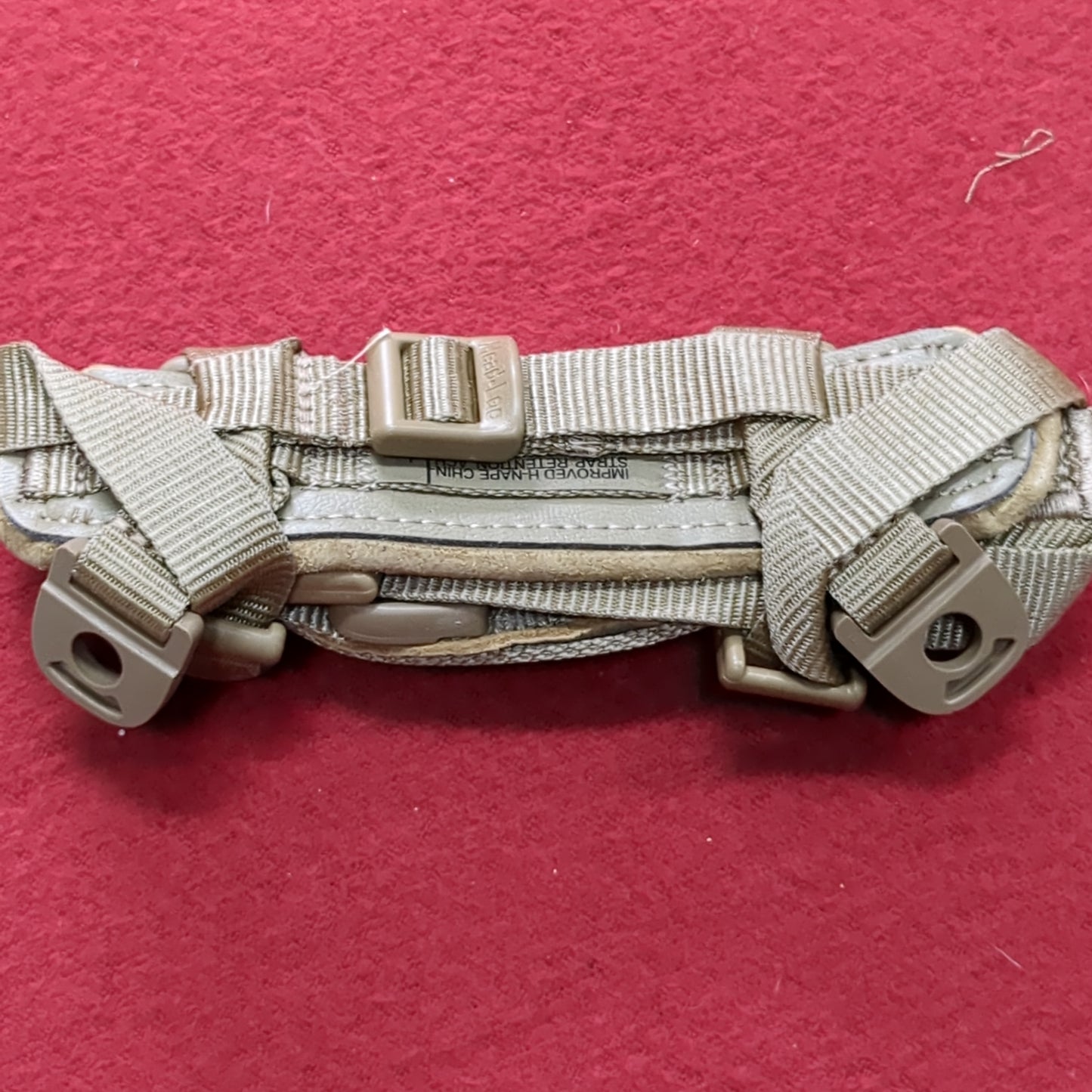 NOS us army ach / ech h-nape chin strap retention s-xl (HP-enu36)