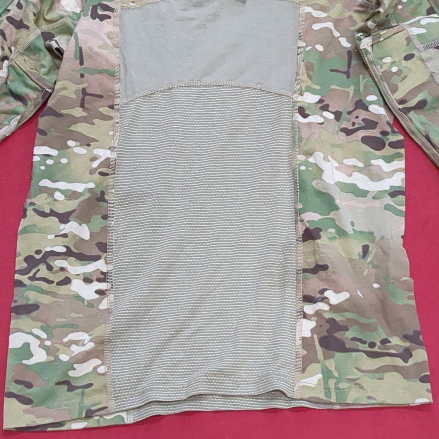 US Army Medium 1/4 Quarter Zip Type 2 Combat OCP Multicam FRAC Top Shirt (cso- fa10-JUL218)