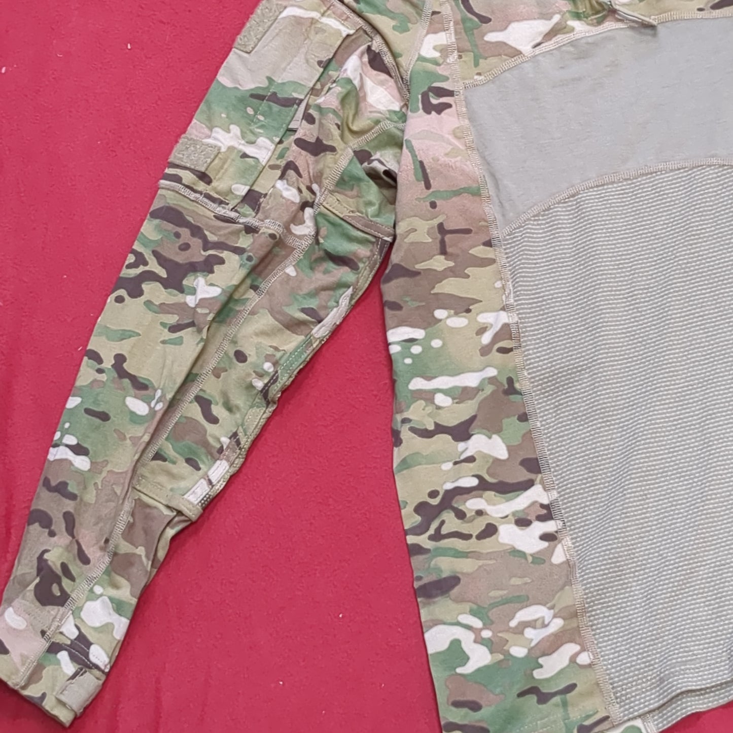 US Army Medium 1/4 Quarter Zip Type 2 Combat OCP Multicam FRAC Top Shirt (cso- fa10-JUL218)