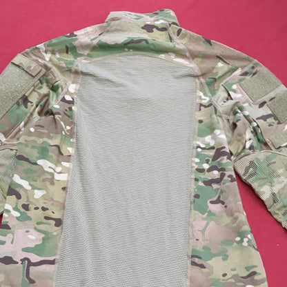 US Army Medium 1/4 Quarter Zip Type 2 Combat OCP Multicam FRAC Top Shirt (cso- fa10-JUL218)