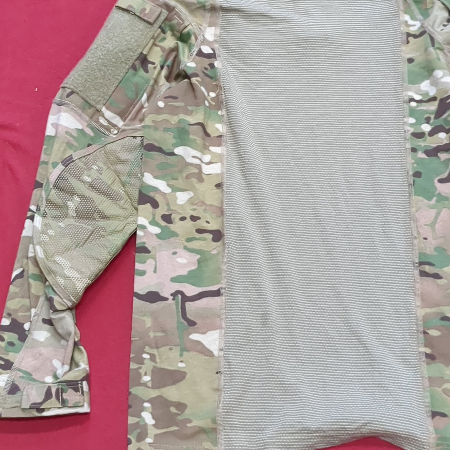 US Army Medium 1/4 Quarter Zip Type 2 Combat OCP Multicam FRAC Top Shirt (cso- fa10-JUL218)