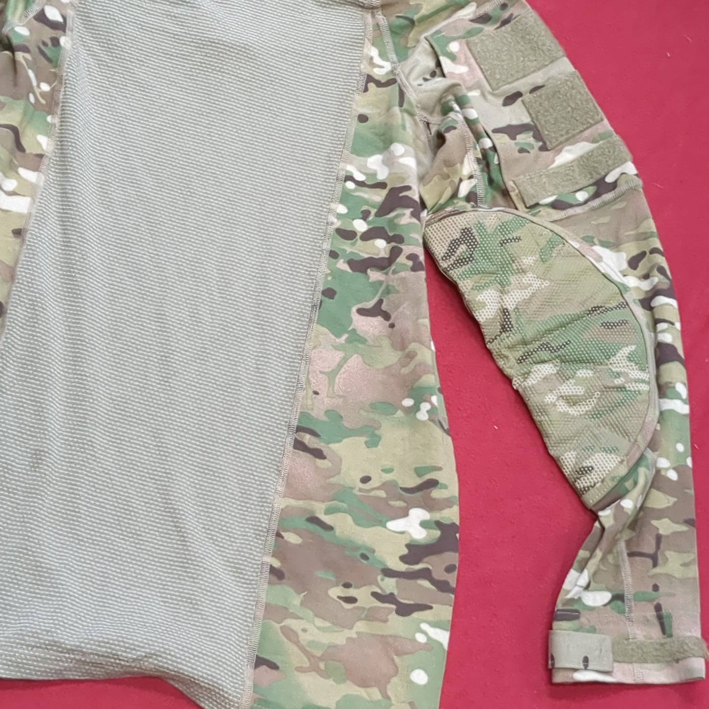 US Army Medium 1/4 Quarter Zip Type 2 Combat OCP Multicam FRAC Top Shirt (cso- fa10-JUL218)