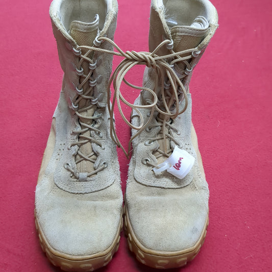 US Army 10 M Rocky SV2 - Special Operations Hot Weather Combat Boots Coyote Tan (cb01-JUL234)