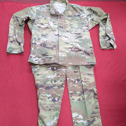 SET of US Army MEDIUM REGULAR Traditional OCP Uniform Top Pants Air Force (ocp12- ea08-JUL272)