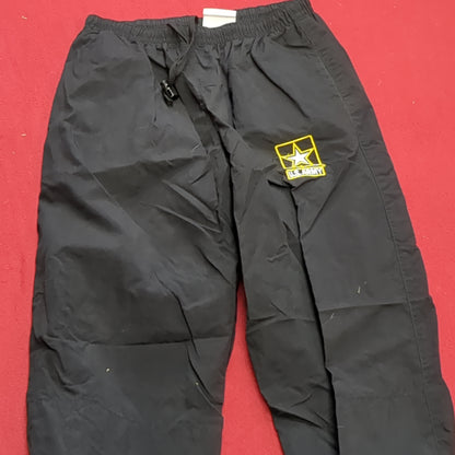 SET of APFU Small Long Jacket Pants Black Gold Cold Weather Good Condition (fb10-JUL276)