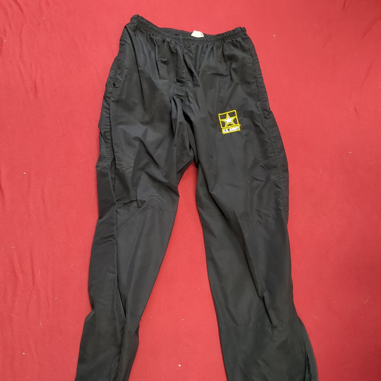 SET of APFU Large Regular Jacket Pants Black Gold Cold Weather Good Condition (fb13-JUL289)