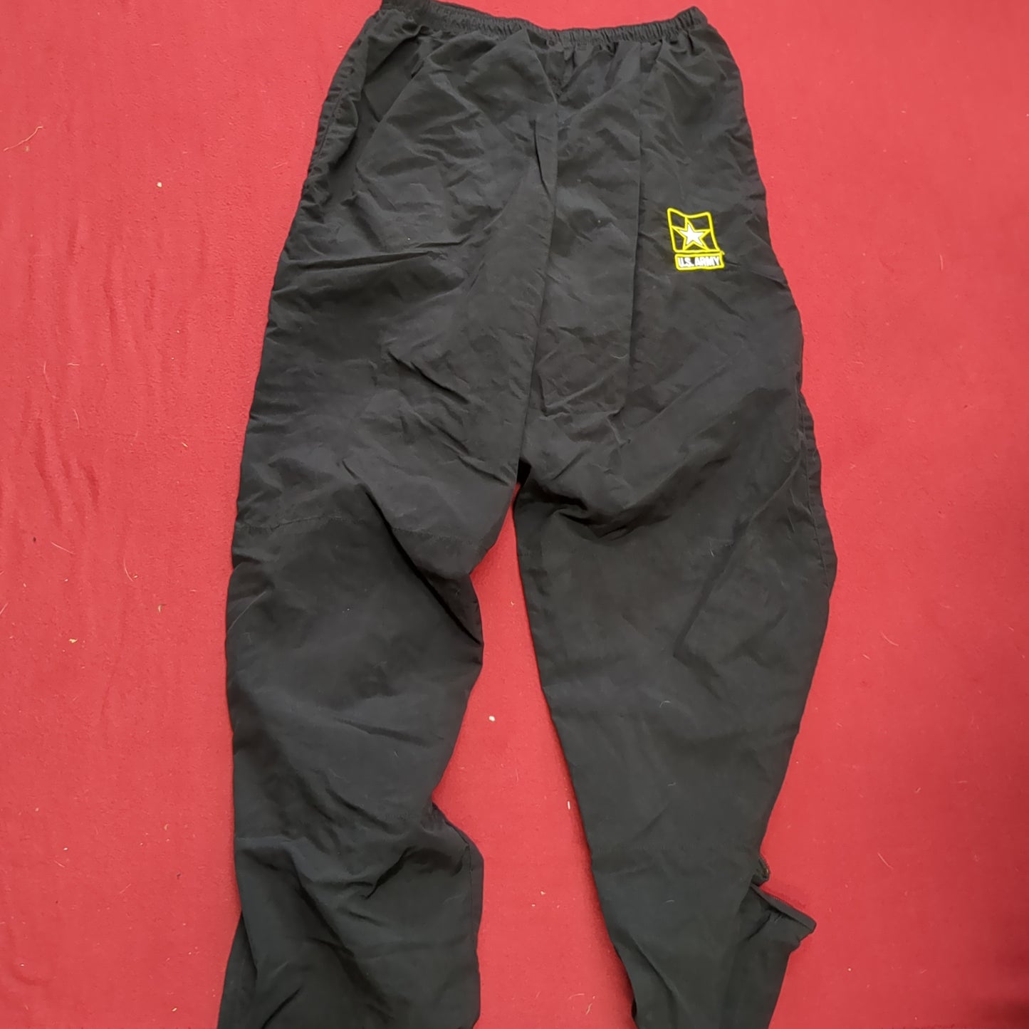 SET of APFU Large Regular Jacket Pants Black Gold Cold Weather Excellent Condition (fb07-JUL290)