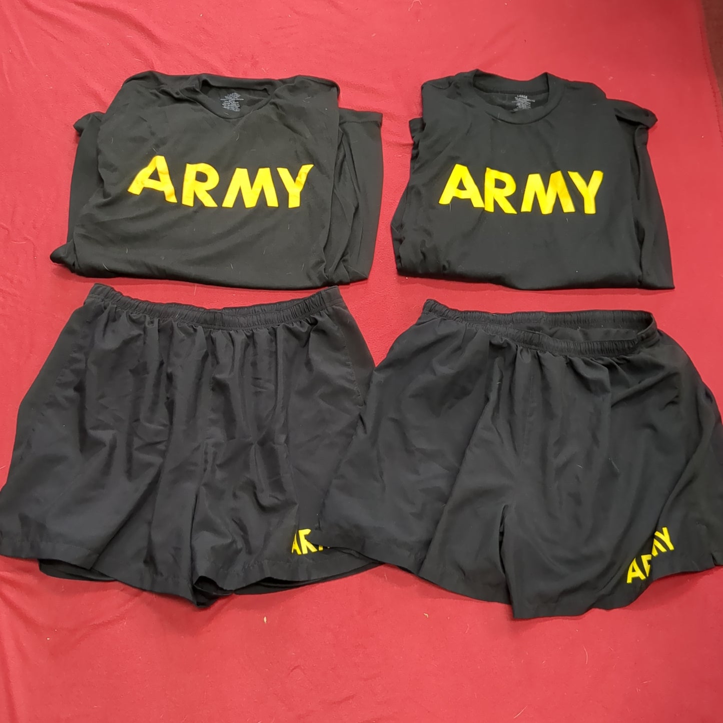 * SET -2 Large Shorts - 1 Long-Sleev & 1 Short-Sleeve Shirt (fb10-JUL312)