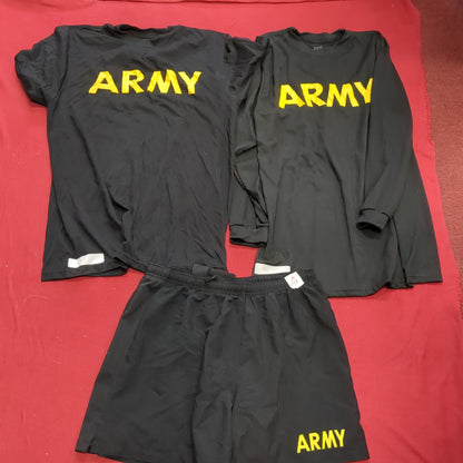 APFU SET - Medium Shorts - Long-Sleev & Short-Sleeve Shirt Good Condition (fb10-JUL396)