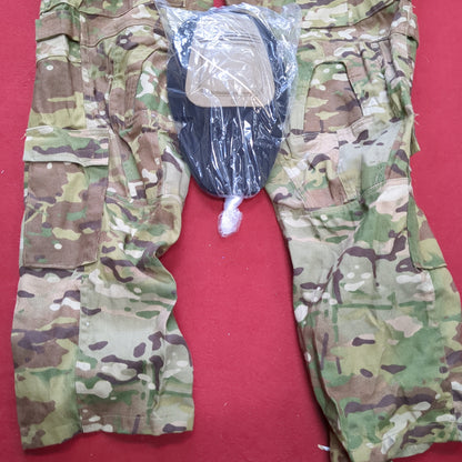 US Army Large Long Combat OCP Multicam FRAC Pants w/ Knee Pads (OCP11- ea07-ALP43)