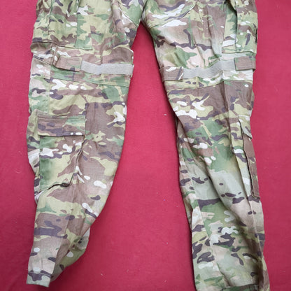 US Army Large Long Combat OCP Multicam FRAC Pants w/ Knee Pads (OCP11- ea07-ALP43)