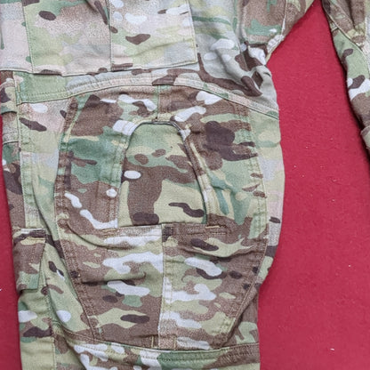 US Army Small Short Combat OCP Multicam FRAC Pants w/ Knee Pads Excellent Condition (ocp3- fa17-MAR05)