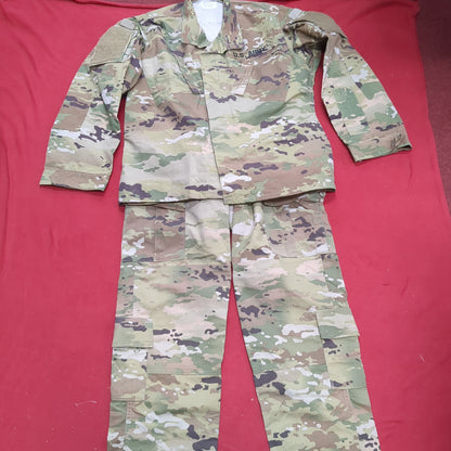 SET of US Army MEDIUM REGULAR Top / MEDIUM LONG Pants Traditional OCP Uniform Air Force (ocp12- ea08-JUL426)