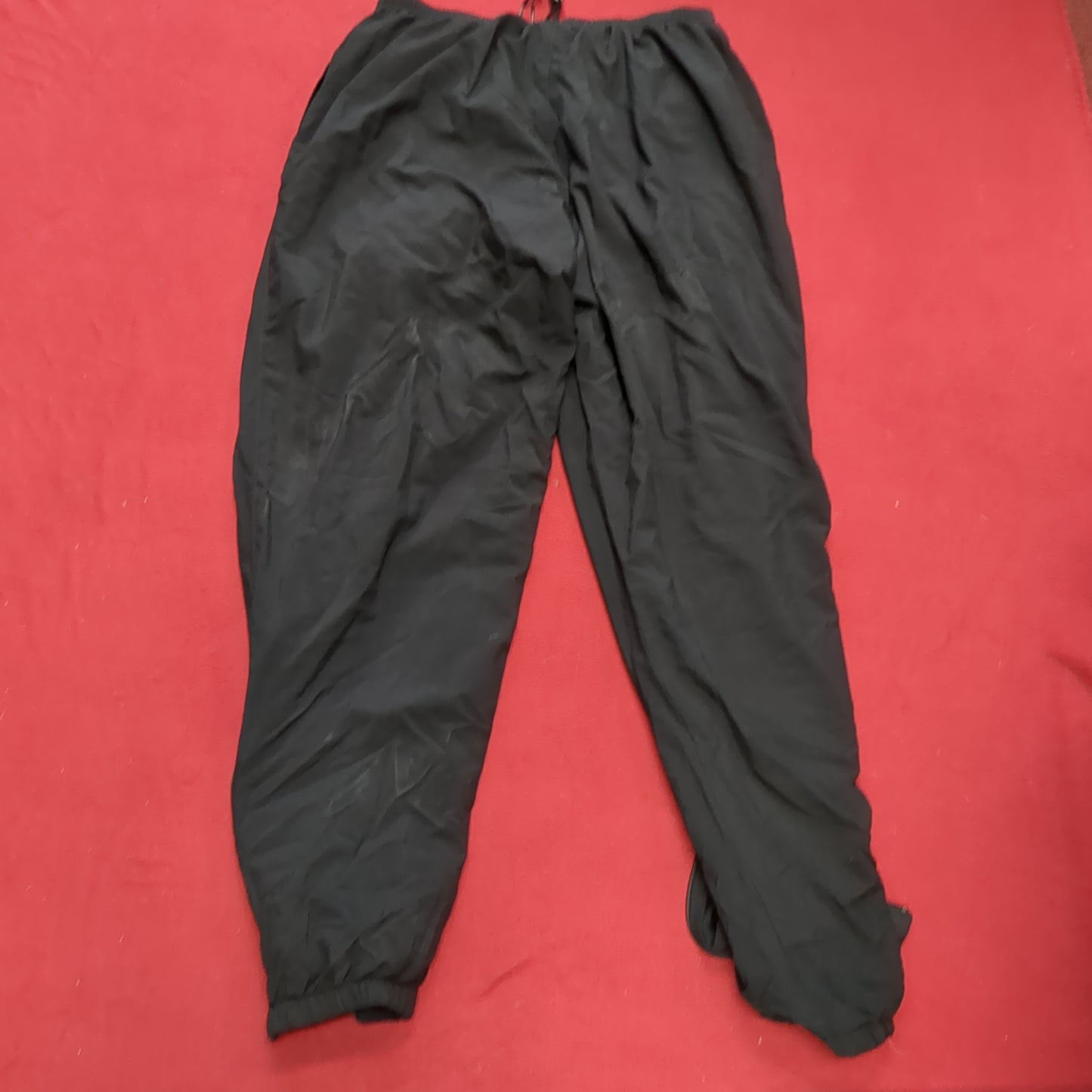 US Army Large Long PT Pants Black Gold APFU Uniform Good Condition (fb10-JUL437)