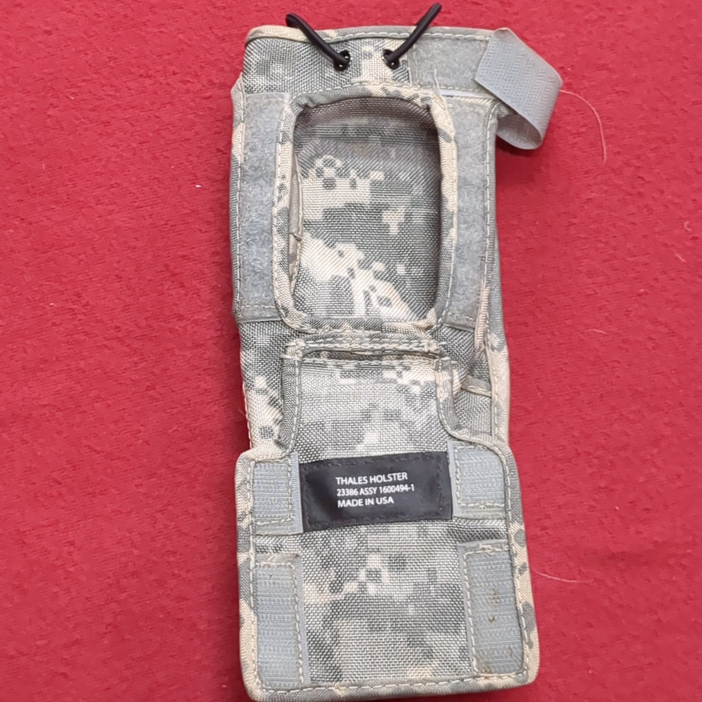 US Army Thales Holster Radio Pouch ACU/UCP Good Condition (fb12-AUG56)