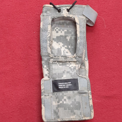 US Army Thales Holster Radio Pouch ACU/UCP Good Condition (fb12-AUG56)