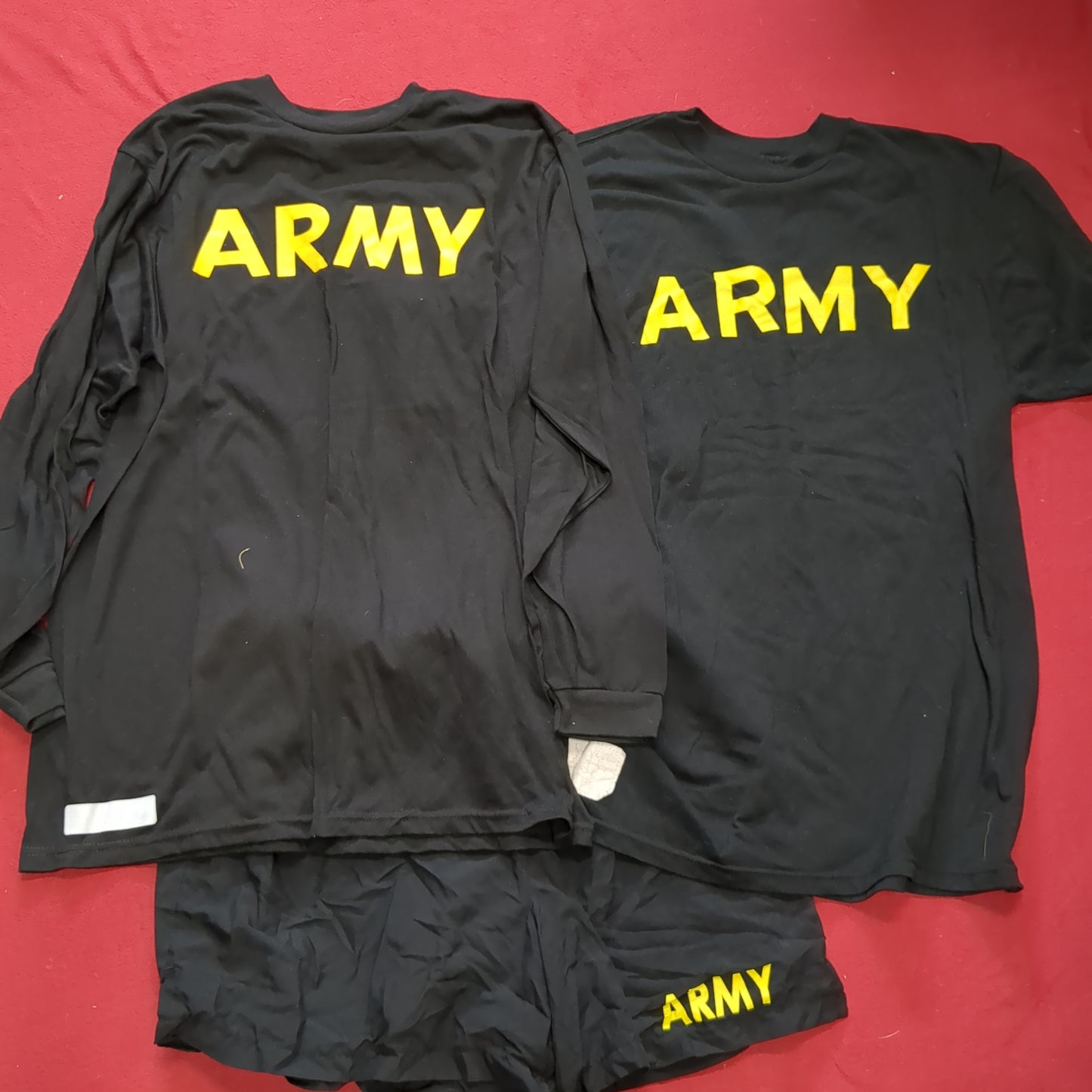 Large APFU SET - Shorts - Long-Sleeve & Short-Sleeve Shirts (aa16-48)