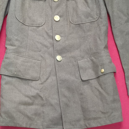 WWII 1941 37 Regular Army Wool Uniform Vintage Jacket (26a63)