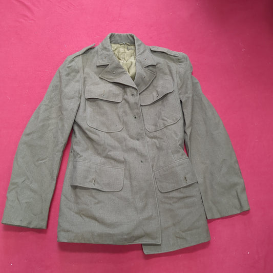 WWII unknown bare-bones Army Wool Jacket (aa13-31)